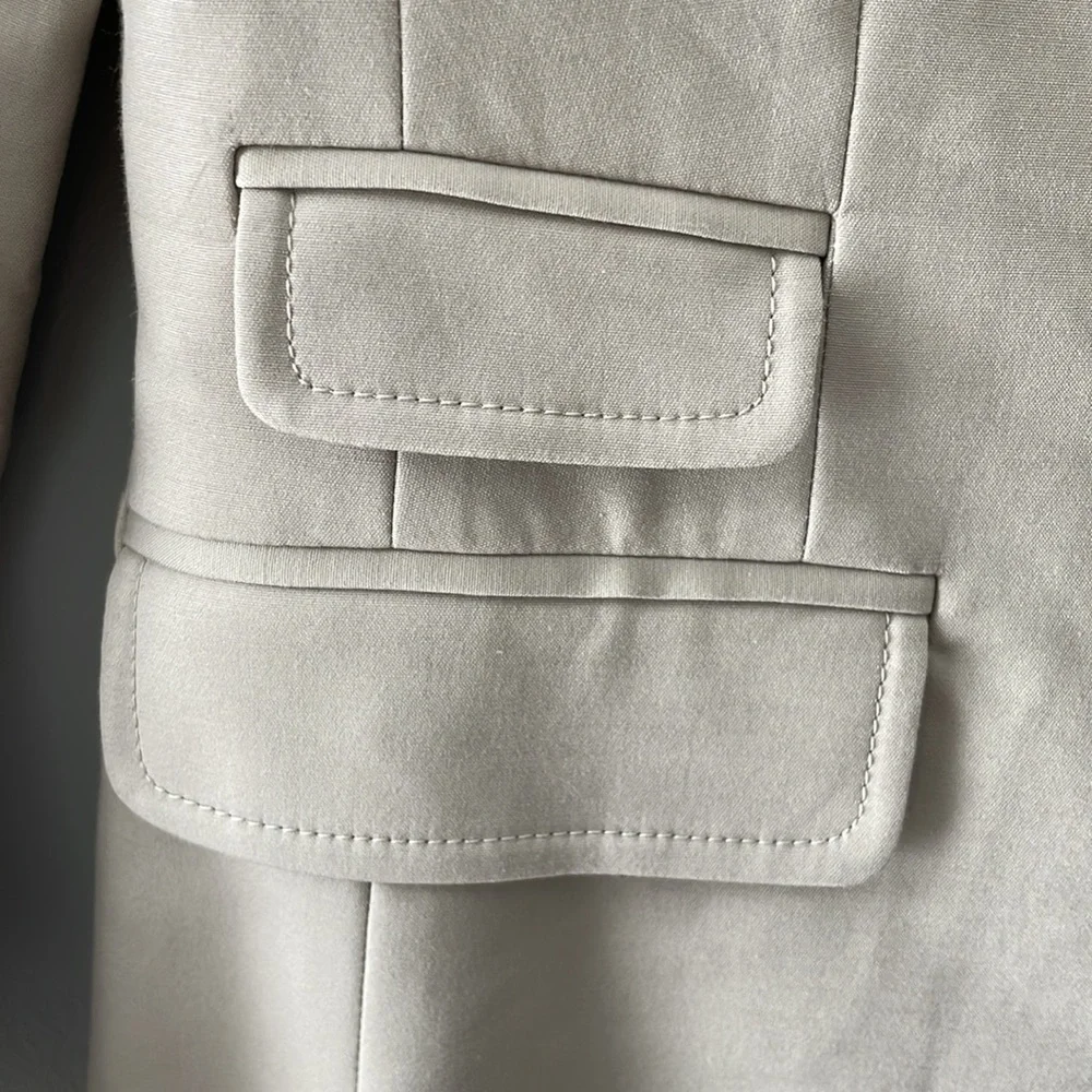 NWOT Banana Republic Beige Blazer - Picture 5 of 6